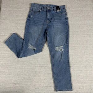 NOBO Light Blue Denim Jeans with Front Pocket Detail